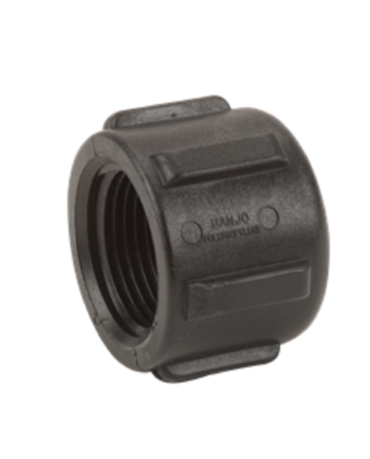 Banjo Black Poly Pipe Cap 1" Female NPT - CAP100