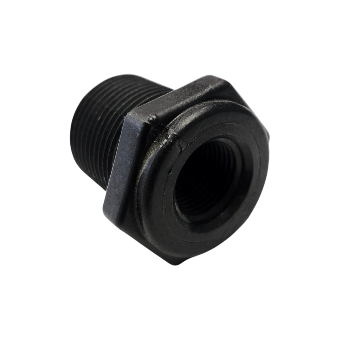 Banjo Poly Pipe Reducer Bushing 3/4" MPT X 3/8" FPT - RB075-038