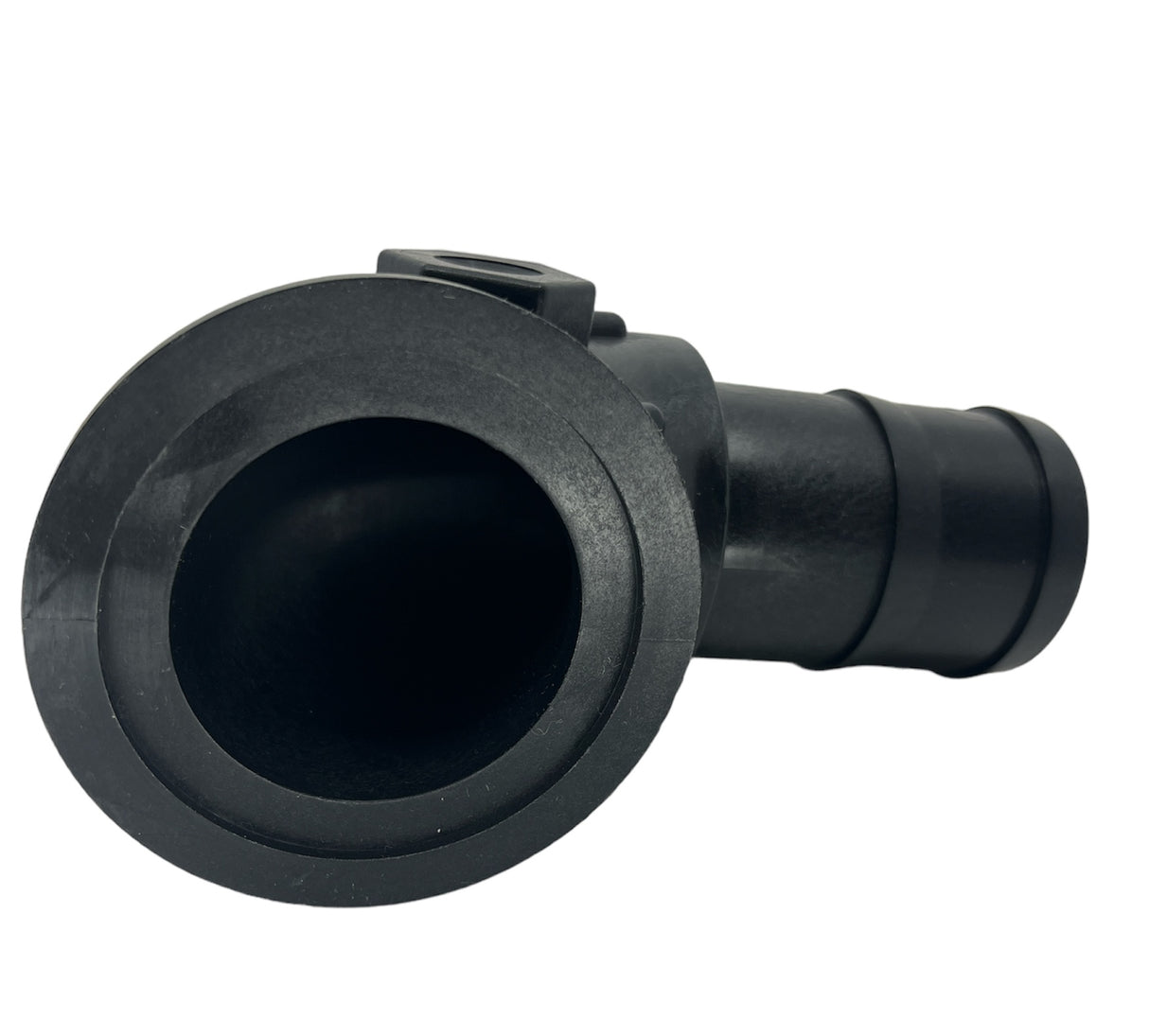 TerreMax 90 Degree Poly 2 in Full Port Flange x 2 in Hose Shank - M220BRBSWP90