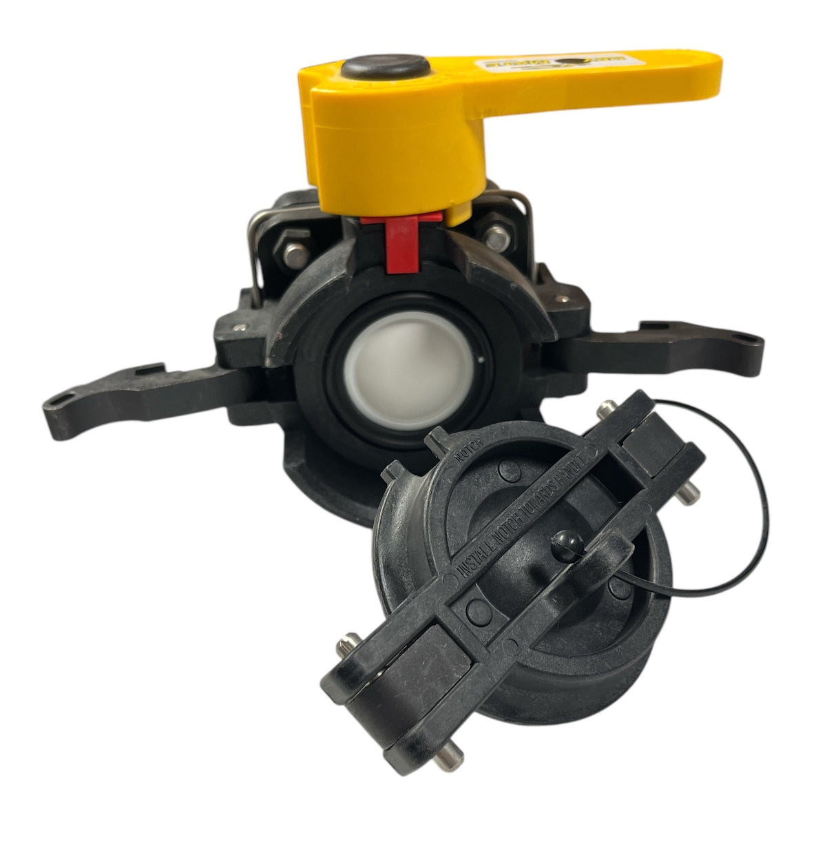 Banjo Poly Dry Mate Female X Female NPT With FKM Seals, 1-1/2" - DM150D