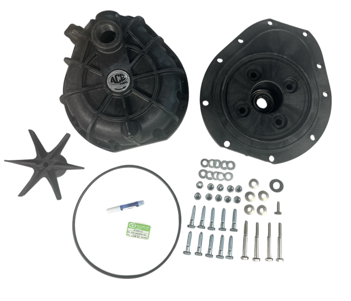 Ace Pumps Self Priming Gas Engine Driven Centrifugal Pump Less Engine 1" X 3/4" NPT - GE-85SP-LE