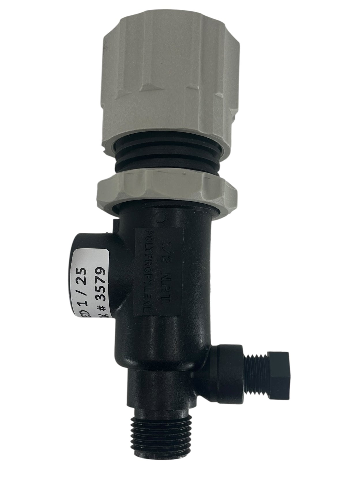 TeeJet Manual Pressure Relief Regulating Valve Max 150 PSI - 23120A-3/4-PP