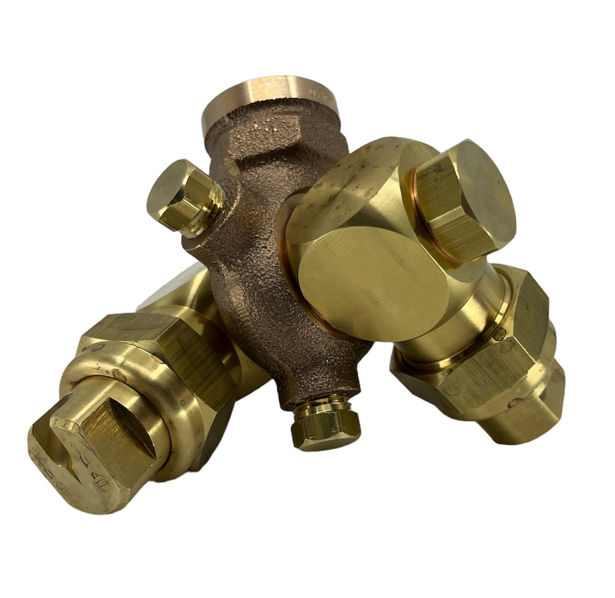 TeeJet Double Swivel Spray Nozzle With Off-Center Spray Tips - 4418-3/4-2TOC10