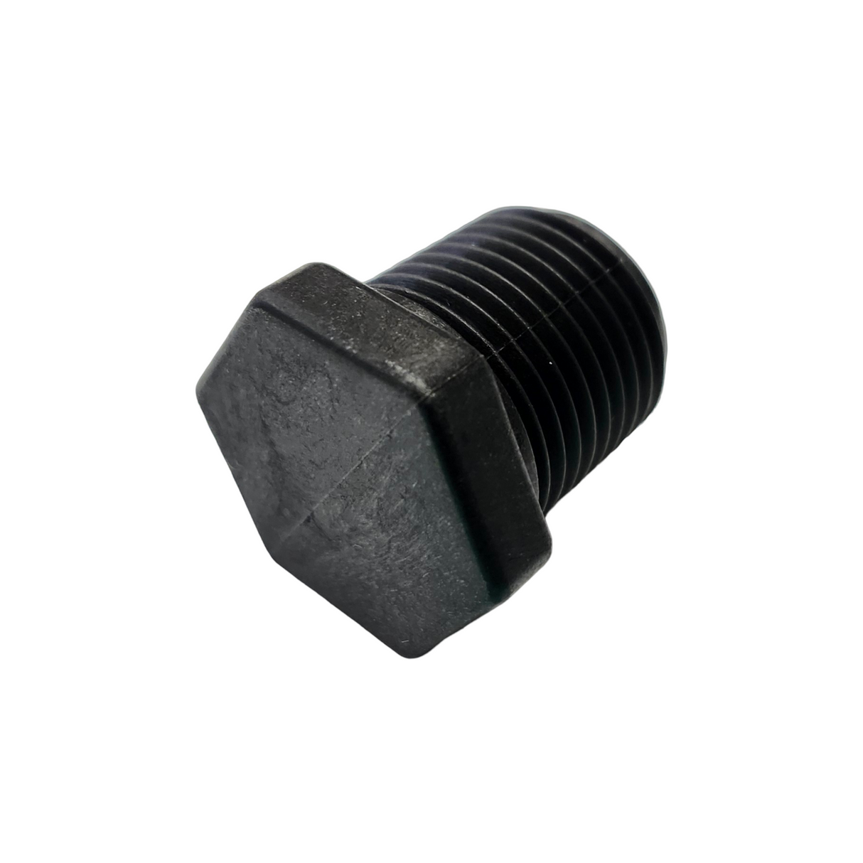 Banjo Reinforced Black Poly Pipe Plug 1/2" MPT - PLUG050