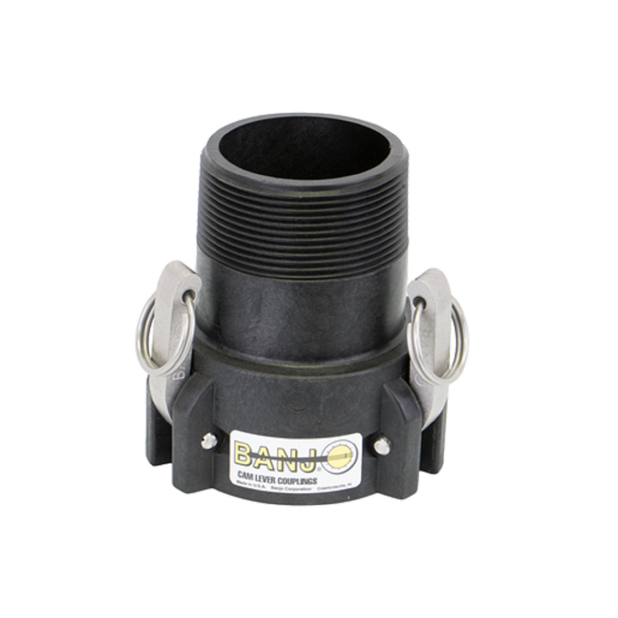 Banjo 3 Arm Extended Poly Cam Lever Coupling 3" Female Coupler X 3" MNPT - 303B