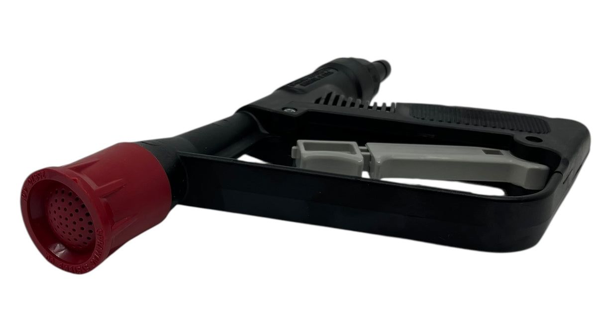 TeeJet Lawn Spray Gun With Red 4 GPM Nozzle And 1/2" Hose Barb Swivel Inlet Adapter - 25660-1-4.0