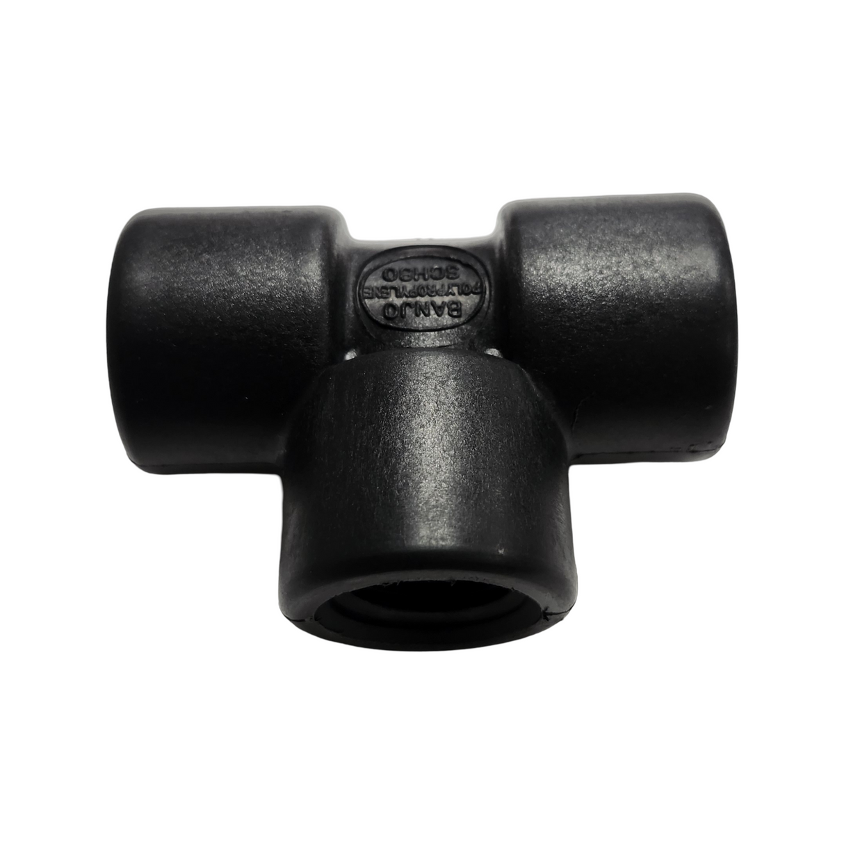 Banjo Threaded Poly Tee Pipe Fitting 1/2" FNPT - TEE050