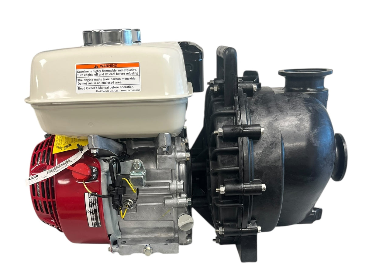 Banjo 2 Inch Full Port Manifold Poly Pump With 6.5 HP Honda Engine - M220PH6