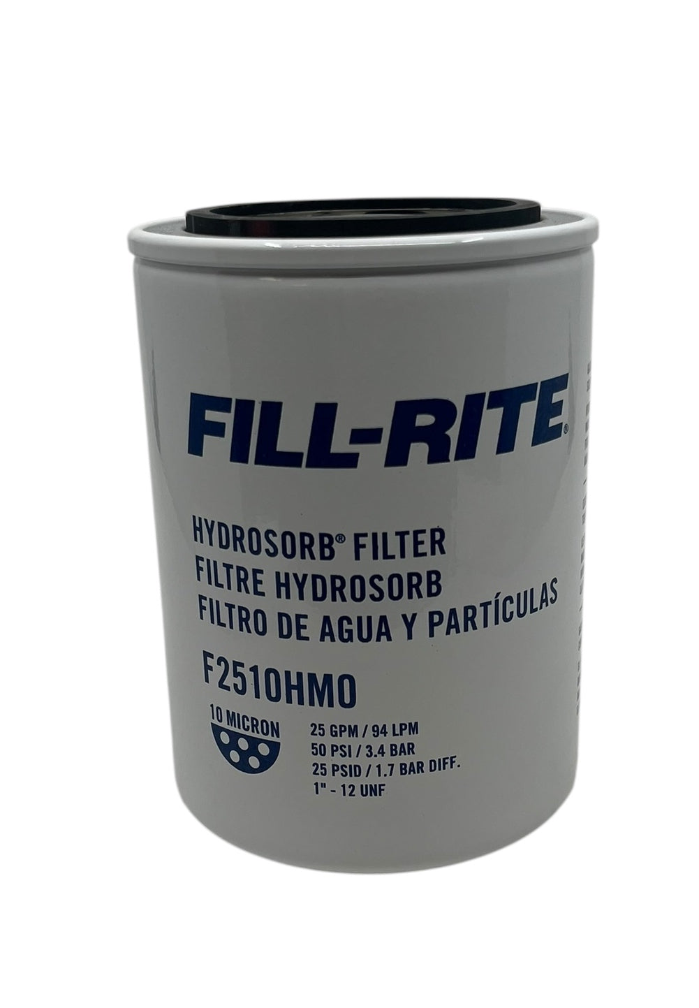 Fill Rite 10 Micron Water Detecting Spin On Filter 1" - 12 UNF Threads - F2510HM0