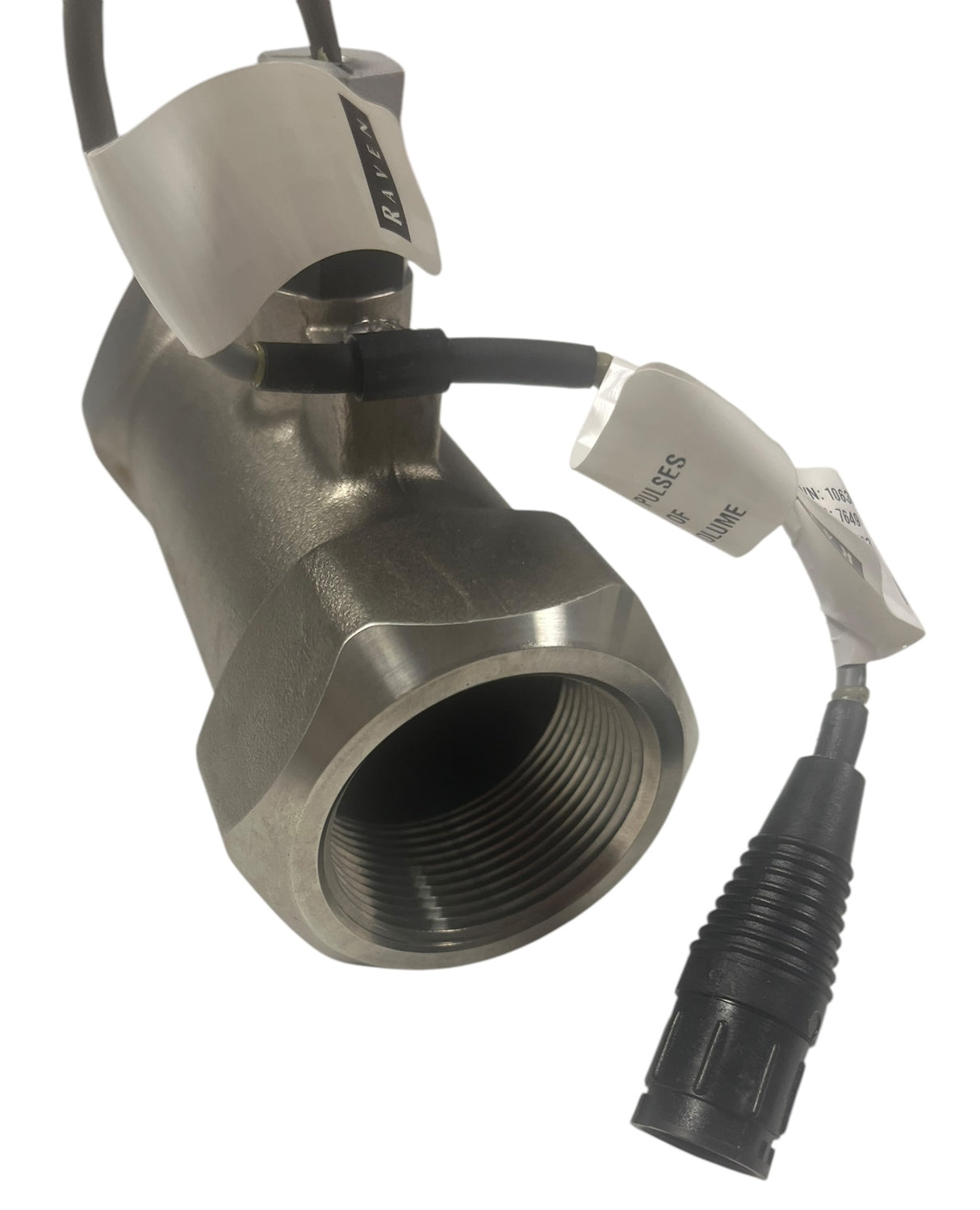 Raven RFM60S Stainless Steel Flowmeter 1-1/2" FPT Ports, 1-66 GPM - 063-0173-867