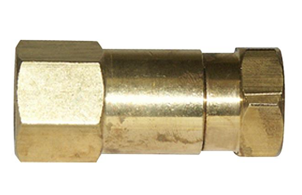 J.E. Adams High Pressure Brass Swivel 3/8" FPT X 3/8" FPT, Max 3000 PSI - 7045