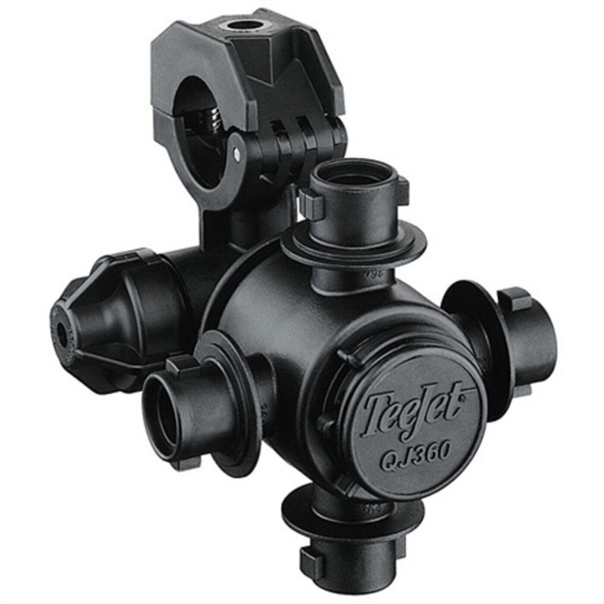 TeeJet Nozzle Body for 1" Wet Booms - 4 Spray Outlet - QJ364C-1-NYB