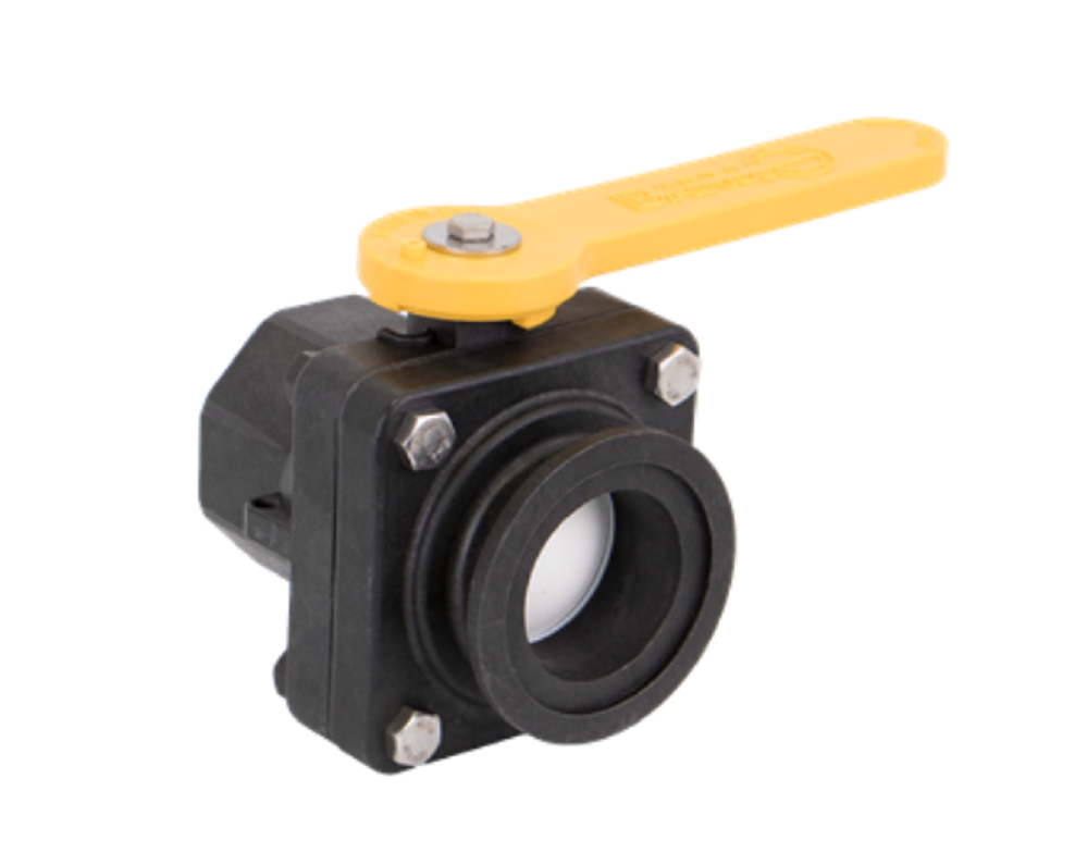 Banjo 2 Inch Full Port Manifold Flange Valve X 2" Female NPT - MVS220FP