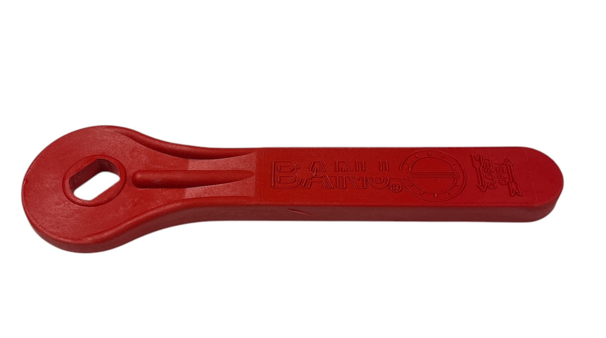 Banjo Red Polypropylene Angle Handle For VA200FP, Replacement Part - V25152