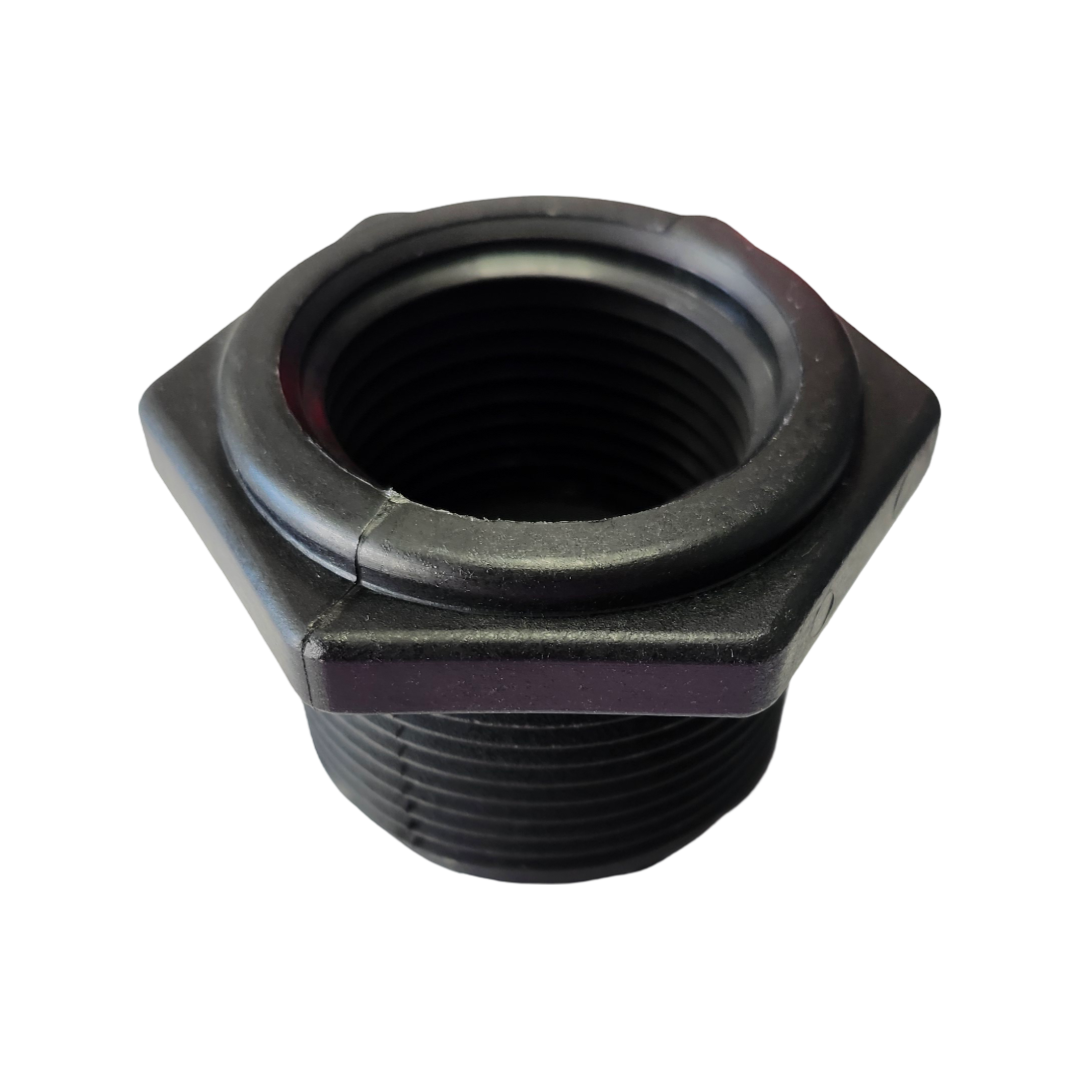 Banjo Poly Pipe Reducer Bushing 1-1/4" MPT X 1" FPT - RB125-100