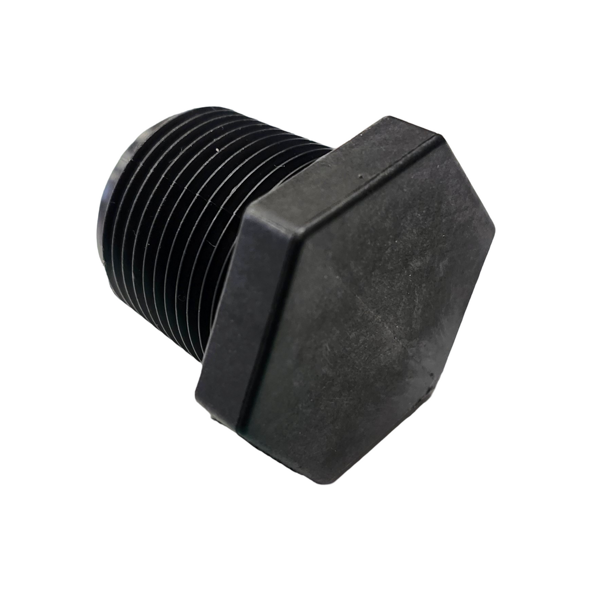Banjo Reinforced Black Poly Pipe Plug 3/4" MPT - PLUG075