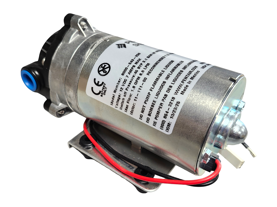Shurflo Self Priming Bypass Pump 1.8 GPM 45PSI, 3/8 FNPT - 8000-543-250