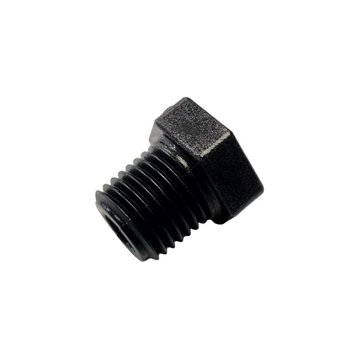 Banjo Reinforced Black Poly Pipe Plug 1/4" MPT - PLUG025