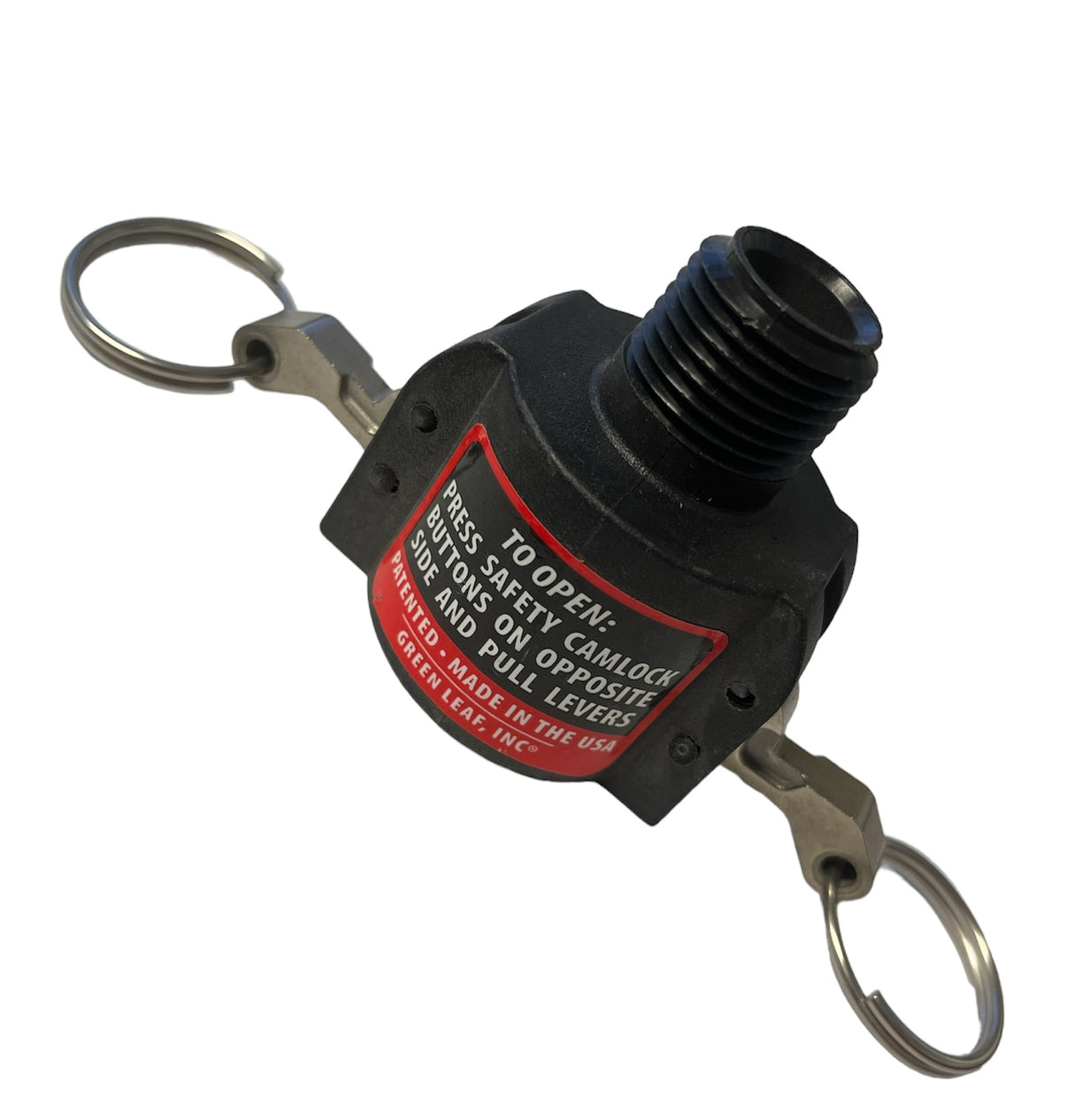 Green Leaf Gatorlock 3/4 Inch Female Coupler x 1/2 Inch Male NPT - GLP050B