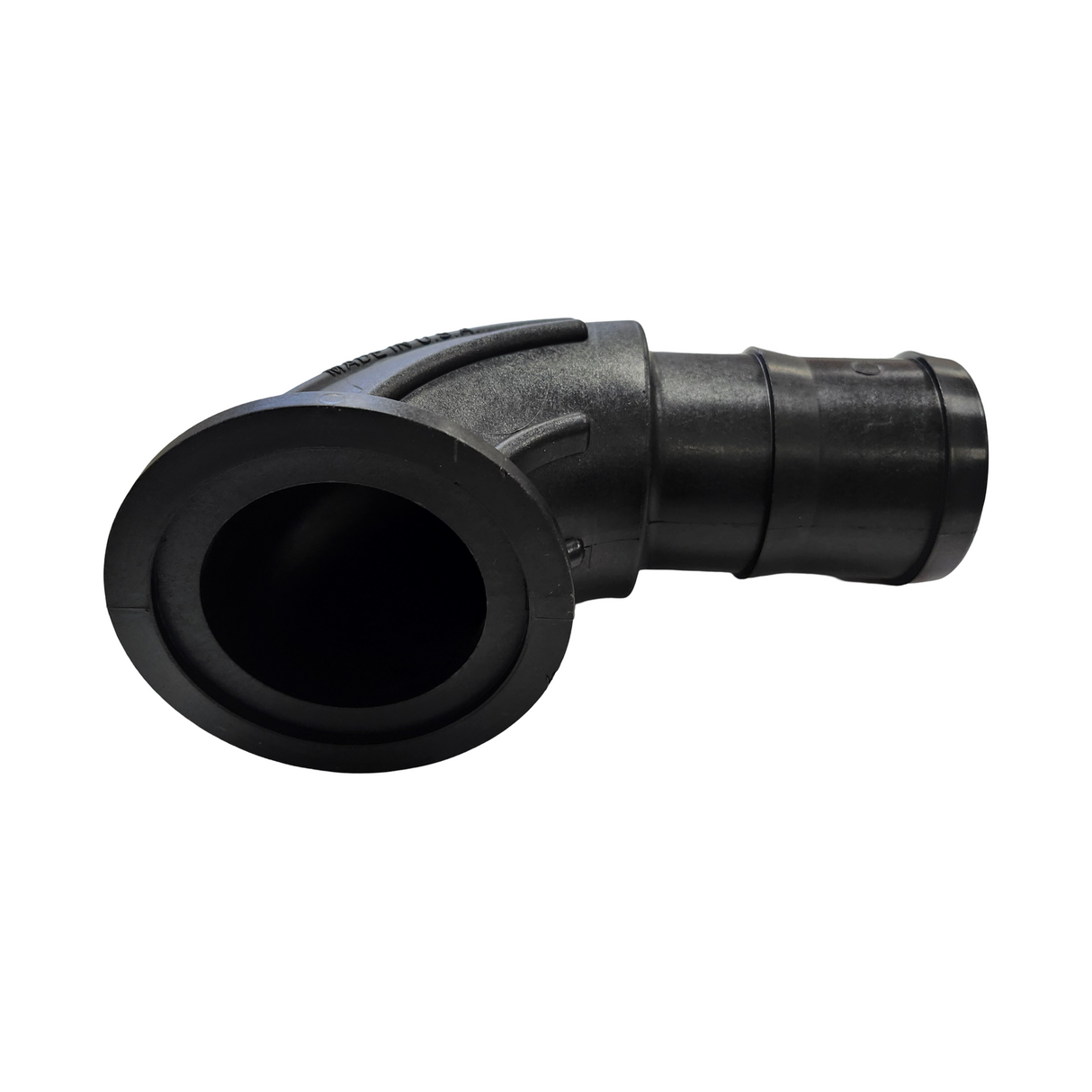 Banjo 2 Inch Full Port 90 Degree Manifold Sweep with Hose Barb - M220BRBSWP90