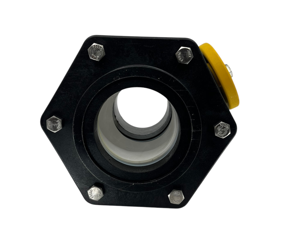 Banjo Full Port Stubby Ball Valve 3" Male Adapter X 3" Manifold Flange - MVSF300FP