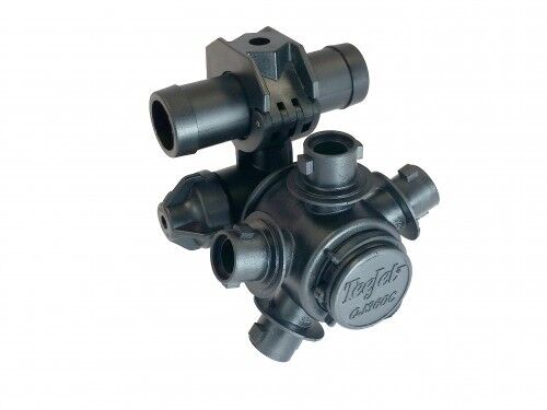TeeJet 5 Outlet Nozzle Body 3/4" Double Hose Shanks - QJ365C-750-2-NYB