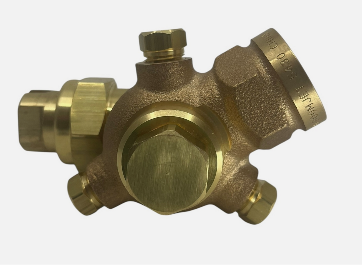 TeeJet Single Swivel Boomless Spray Nozzle Off-Center Flat Spray Tip - 4629-3/4-TOC20