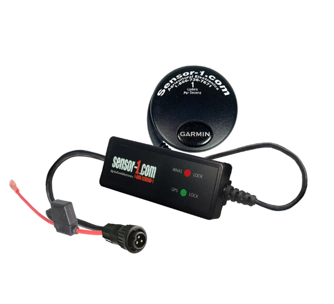 Sensor 1 GPS Ground Speed Sensor For Raven 3 Pin, 1 Hertz Update Per Second -DS-GPSM-R1-BLK