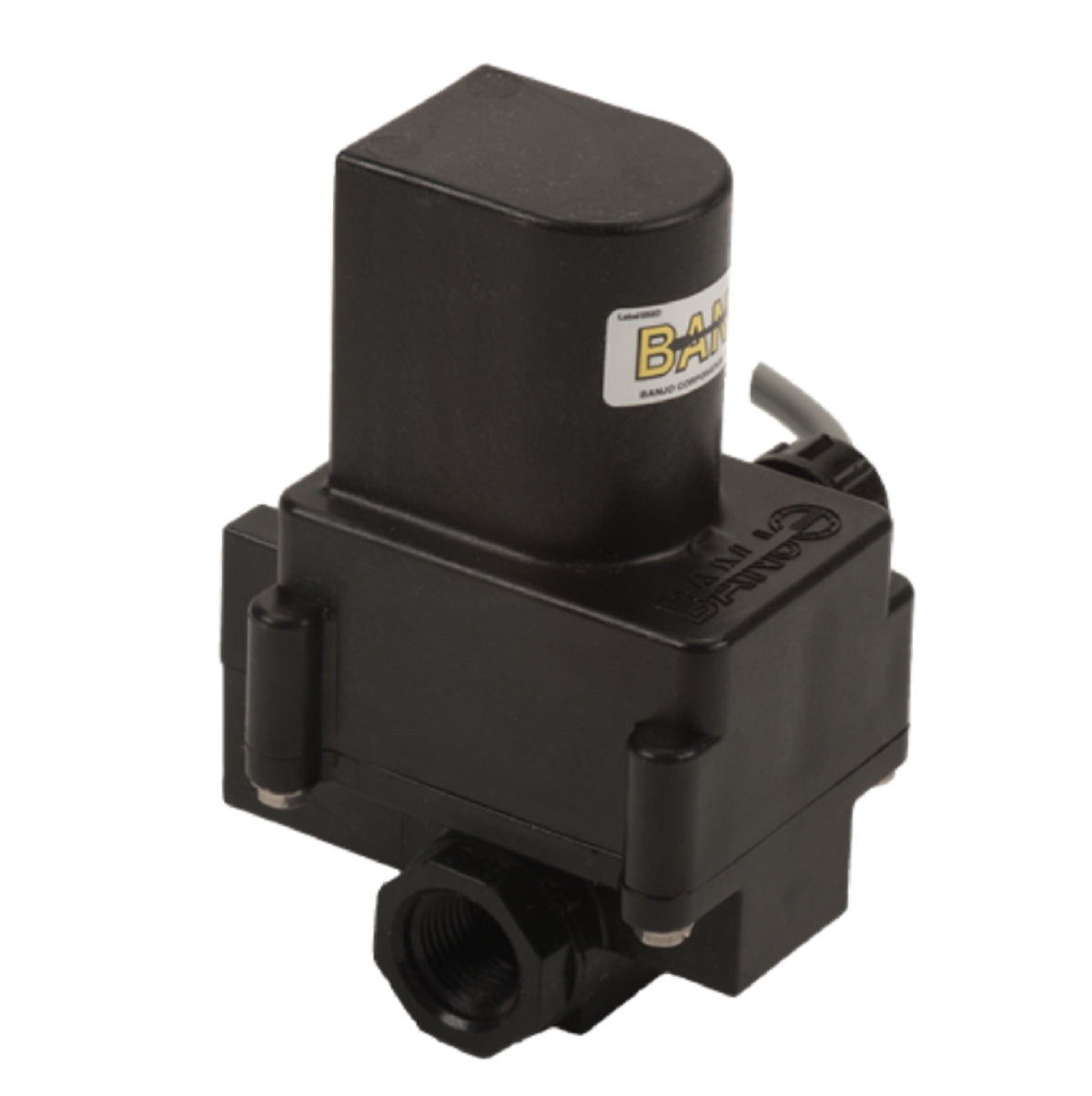 Banjo 12 Volt 3 Wire Electric On/Off Valve ⅜" Full Port - LEV038