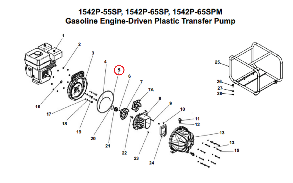 Hypro Poly Transfer Pump Body O-Ring - 1720-0244