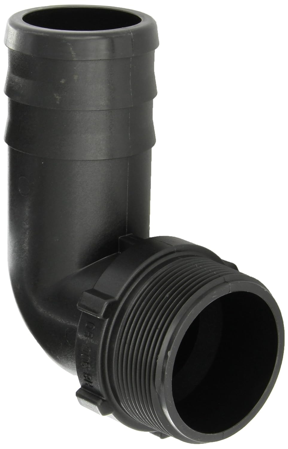 Banjo 90 Degree 3 inch Hose Fitting, 3" Male Thread X 3" Hose Barb - HB300-90