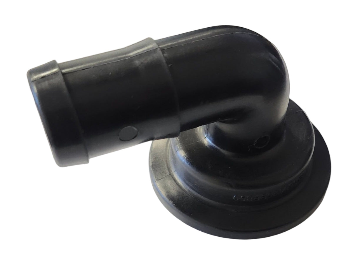 Banjo 90 Degree Hose Fitting Adapter 2" Flange X 1-1/4" Barb - M200125BRB90