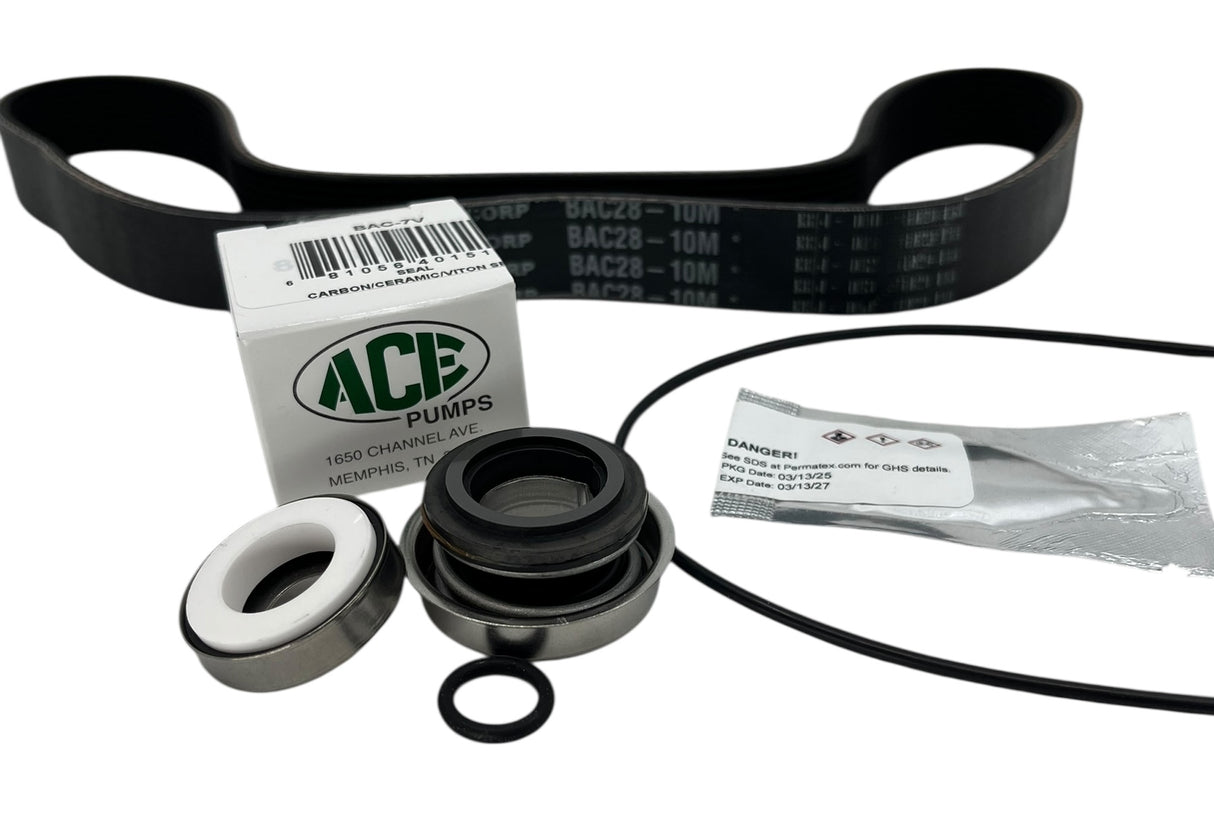 Ace Pumps Repair Kit for Belt Driven Centrifugal PTOC-1000 Series Pump - RK-PTOC-1000