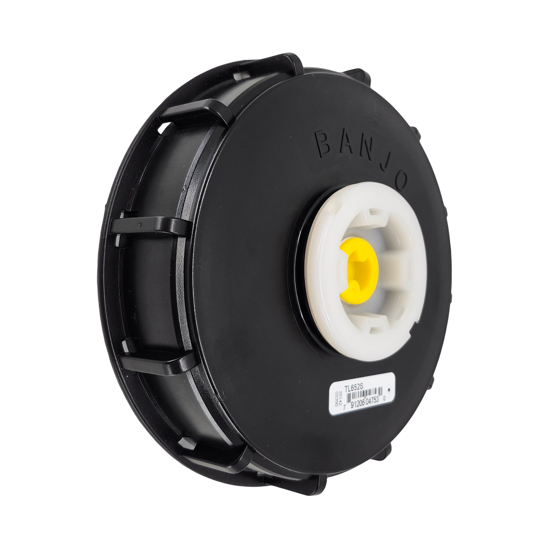Banjo IBC Tank Lid with Vented Plug - 6" Lid w/ 2" Plug - TL652S