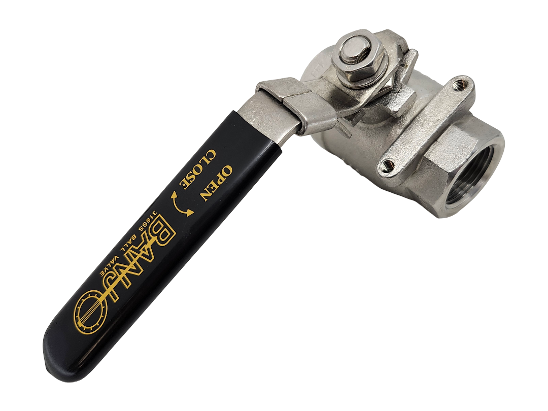 Banjo Stainless Steel Full Port Valve - 3/4" FNPT - VSS075