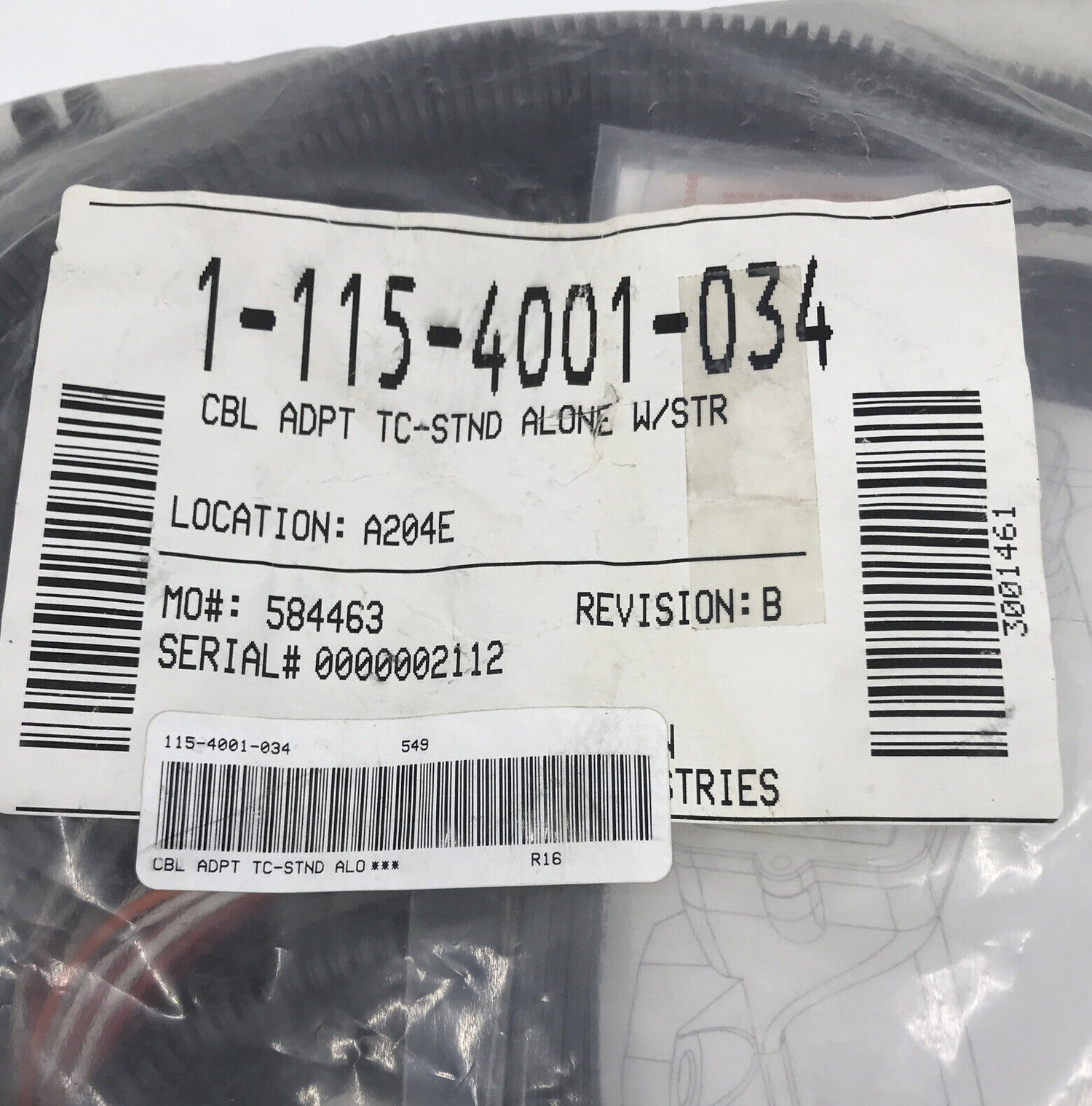 Raven SmarTrax Cable Adaptor Terrain Comp to Stand Alone With STR - 115-4001-034
