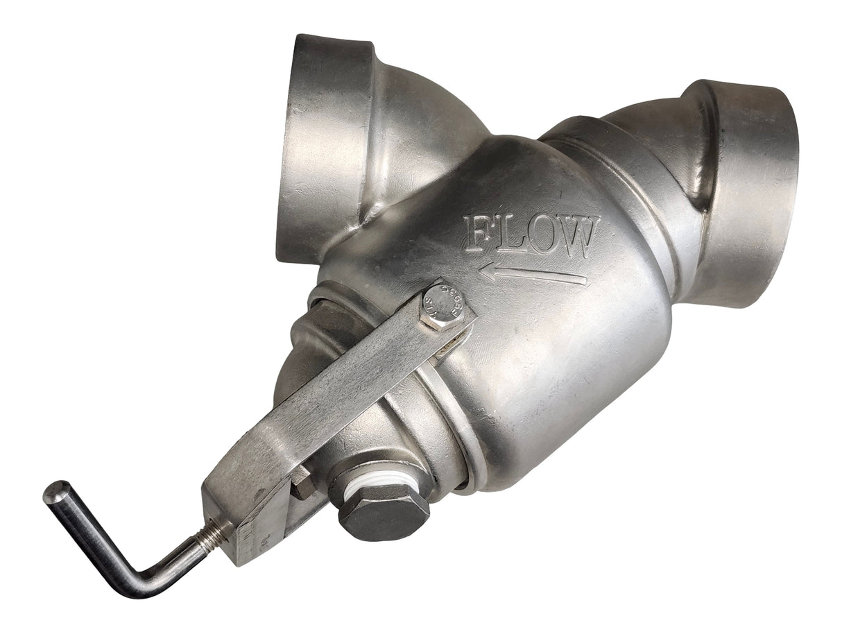 Banjo 3 In Stainless Steel Line Strainer Body Cap Gasket & 50 Mesh - LSS300-BC