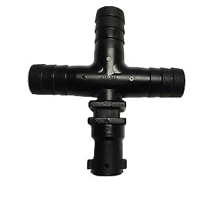 TeeJet Single Nozzle Body Hose Cross fits 3/4" ID Hose - 18721-113-785-NYB