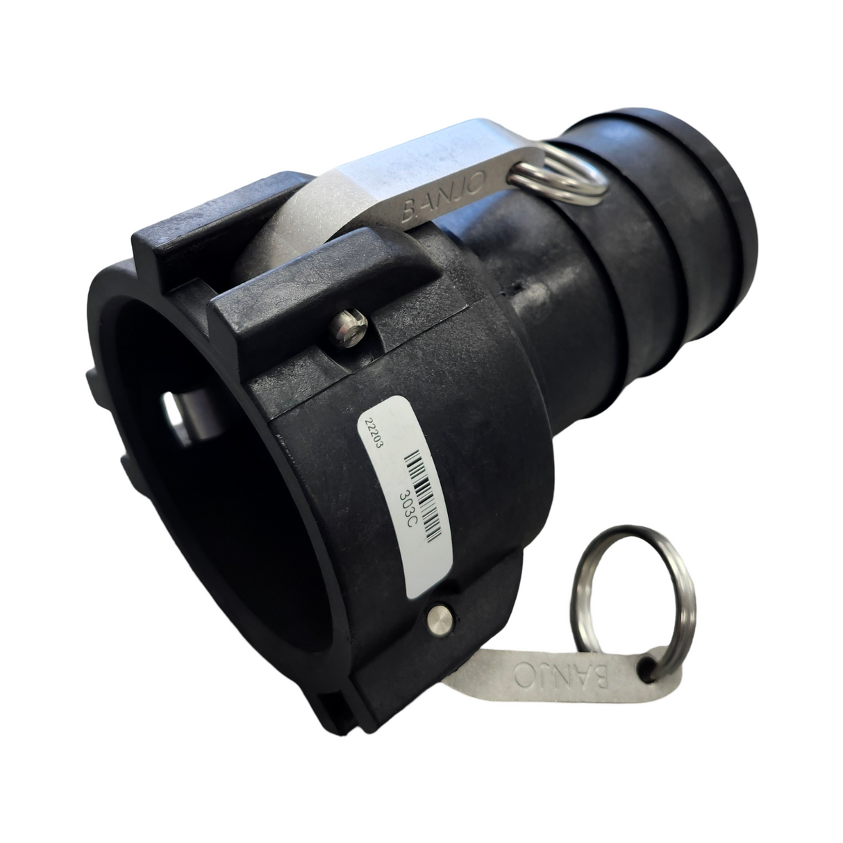 Banjo 3 Arm Cam Lever Coupling 3" Female Cam Lever X 3" Hose Shank - 303C