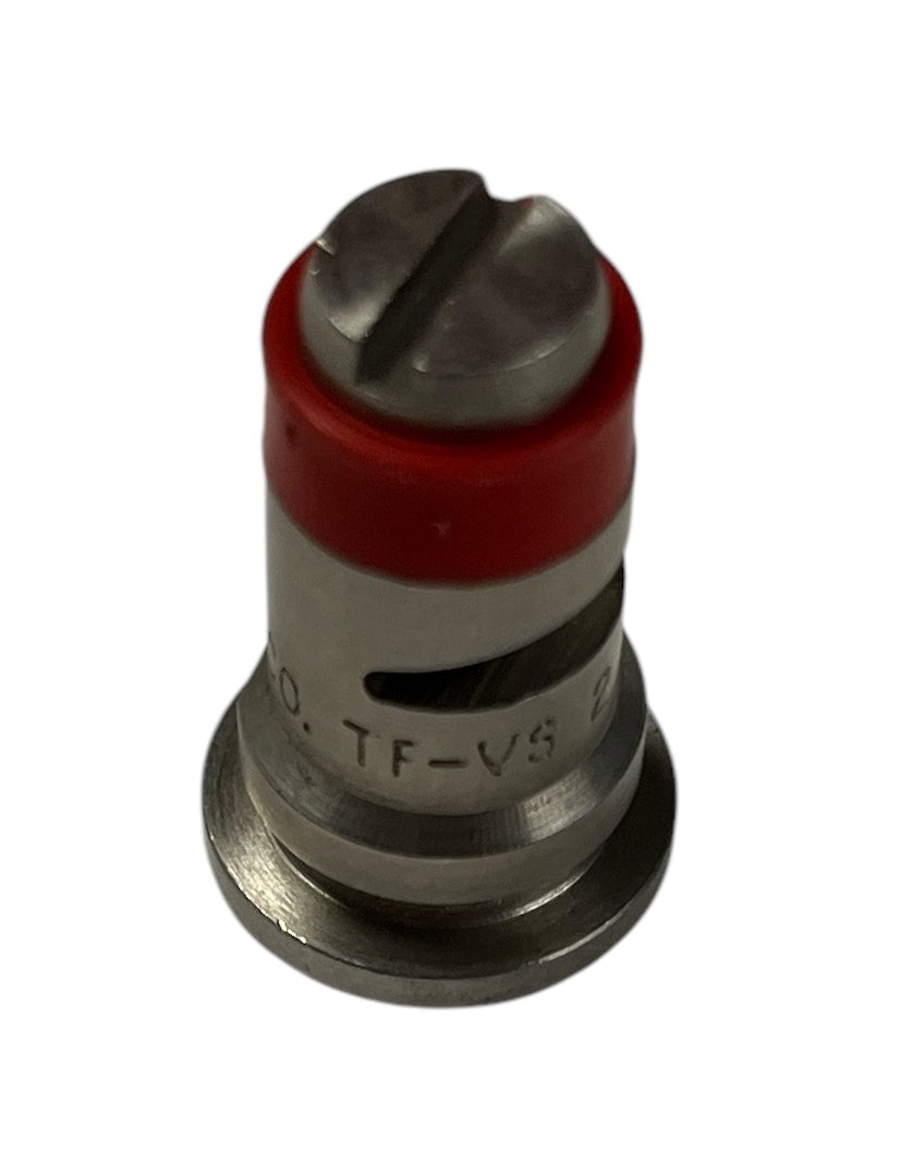 TeeJet Turbo FloodJet Wide Angle Visiflo Stainless Steel Spray Nozzle - TF-VS2