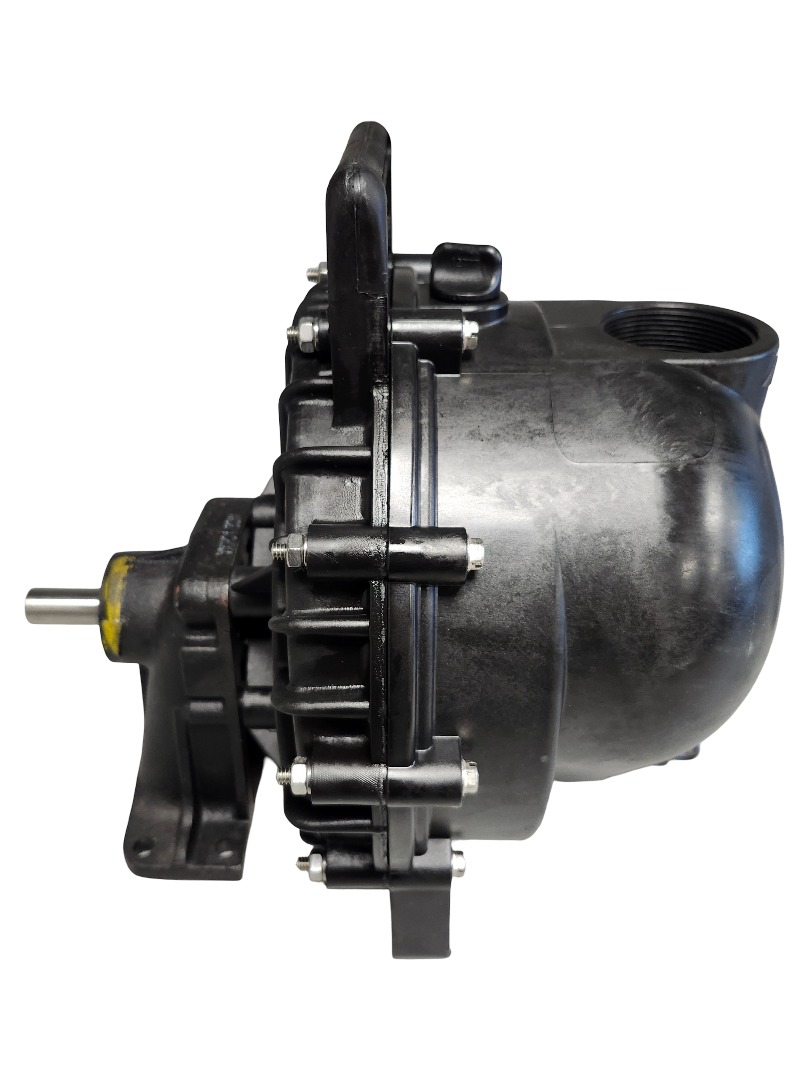 Banjo 2 Inch Poly Pump with Bearing Pedestal - 3/4" Shaft - 200PB