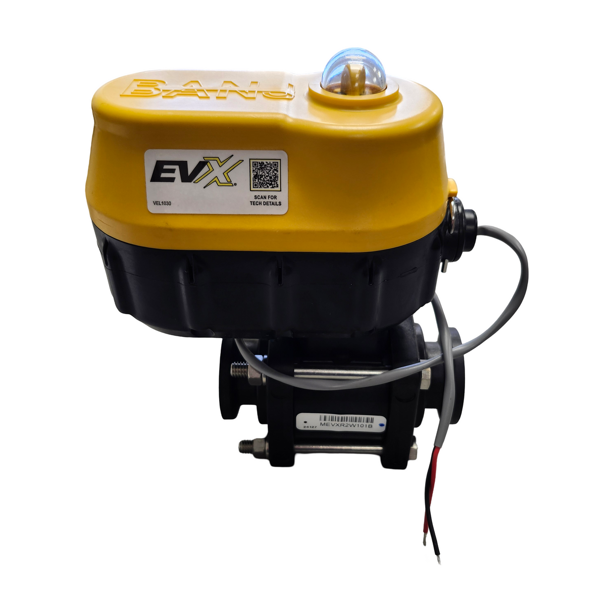 Banjo 1 in Full Port MEVX Regulating Ball Valve, 7S Response Time - MEVXR2W101B