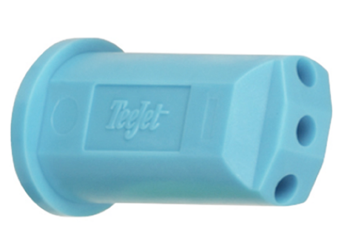 TeeJet StreamJet Solid Stream Fertilizer Spray Nozzles, 3 Hole, Aqua - SJ3-10-VP