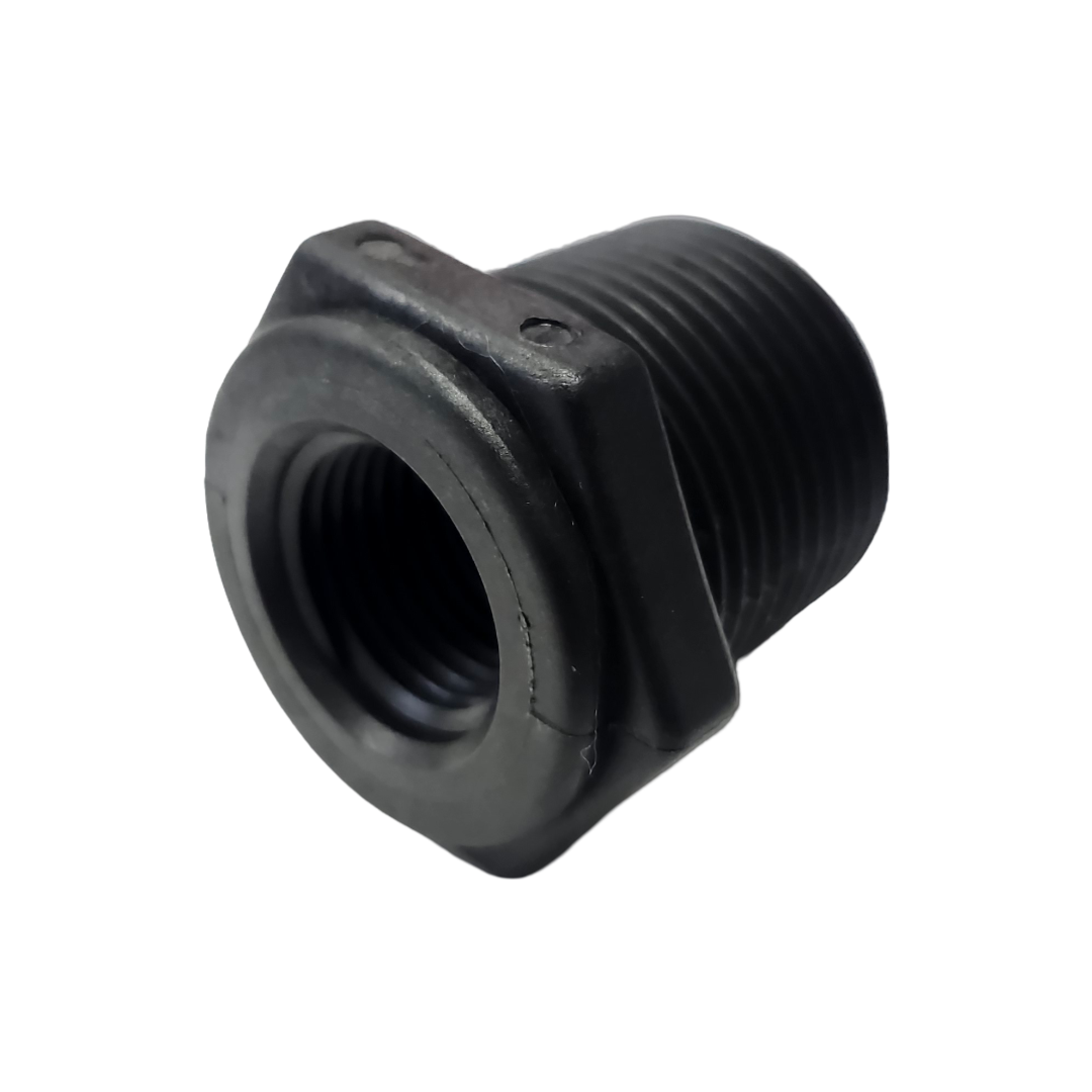 Banjo Poly Pipe Reducer Bushing 1" MPT X 1/2" FPT - RB100-050