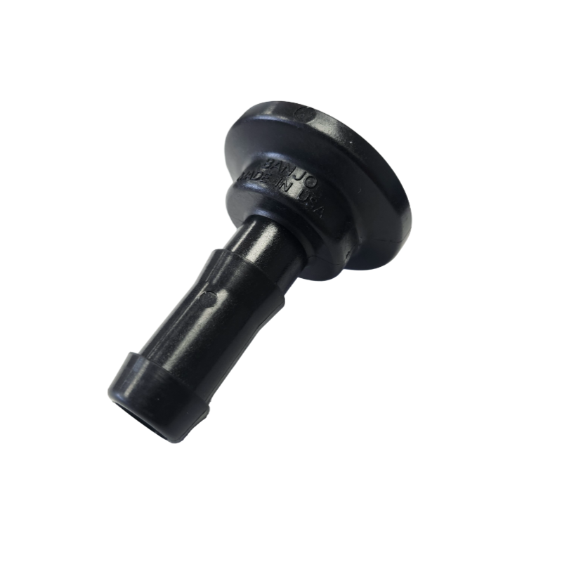 Banjo Manifold Flange Hose Fitting Adapter 1" Flange X 3/4" Barb - M100075BRB