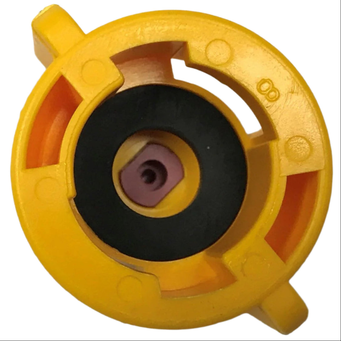 Hypro Fastcap Flat Fan Ceramic Nozzle 110° - Yellow - FC-AXI-11002