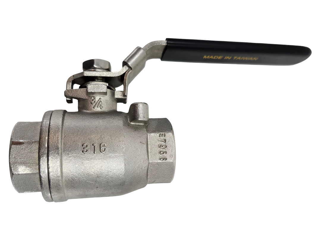 Banjo Stainless Steel Full Port Valve - 3/4" FNPT - VSS075