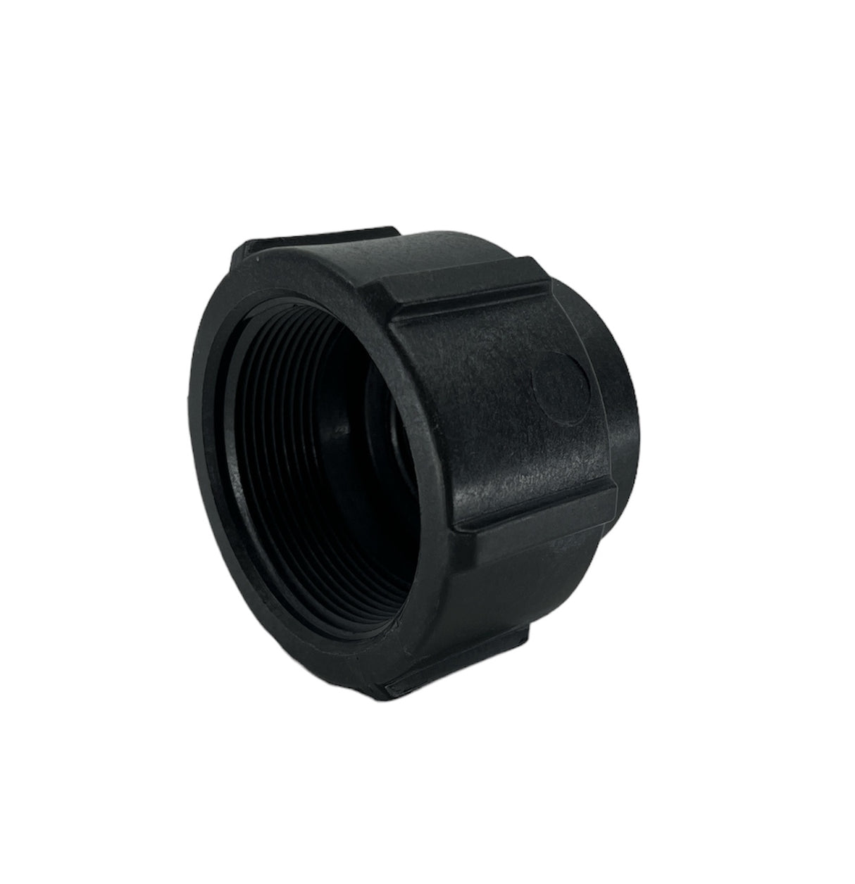 Banjo Black Poly Pipe Reducer Coupling 2" FPT X 1-1/4" FPT - RC200-125