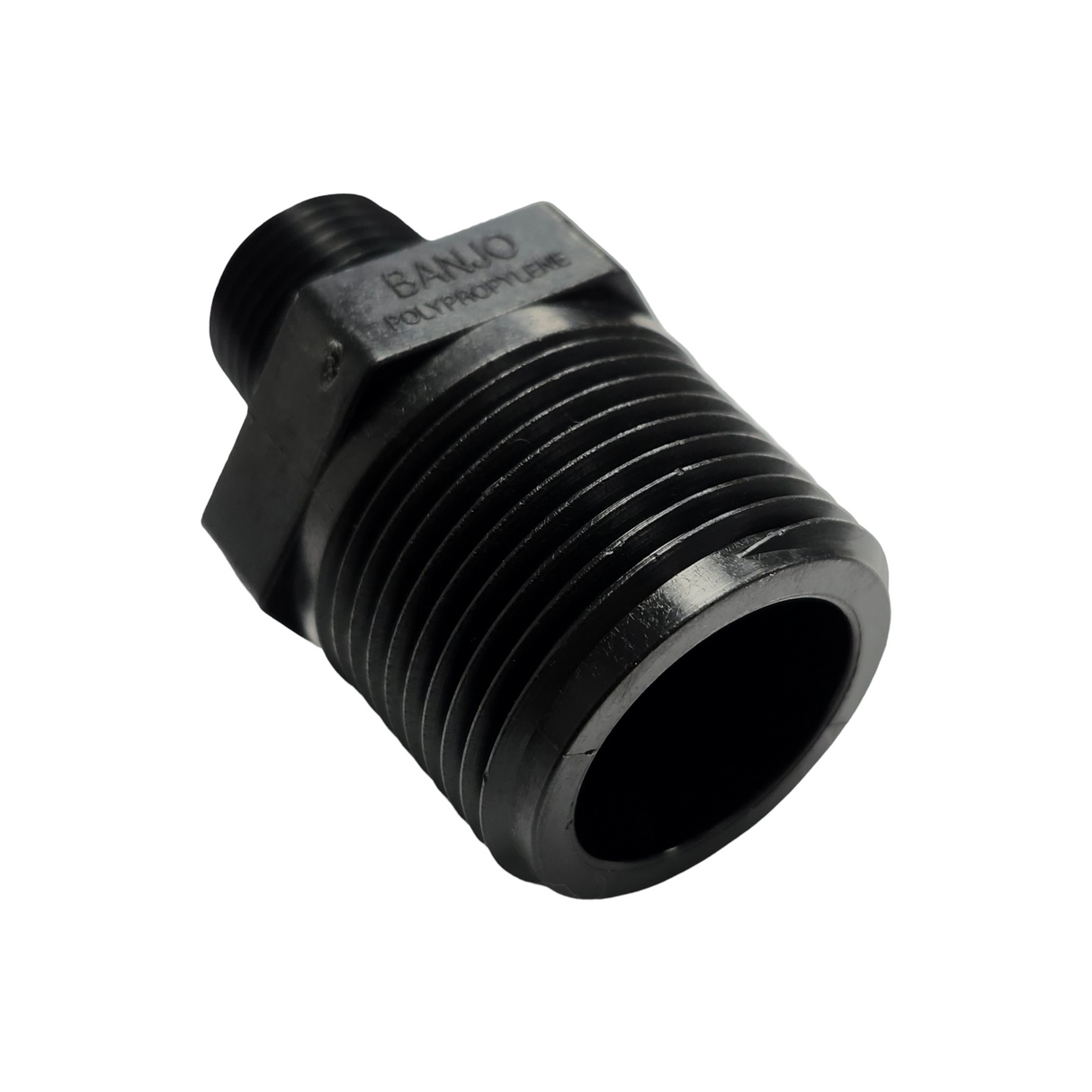 Banjo Poly Reducer Nipple Pipe Fitting 1" X 1/2" - RN100-050