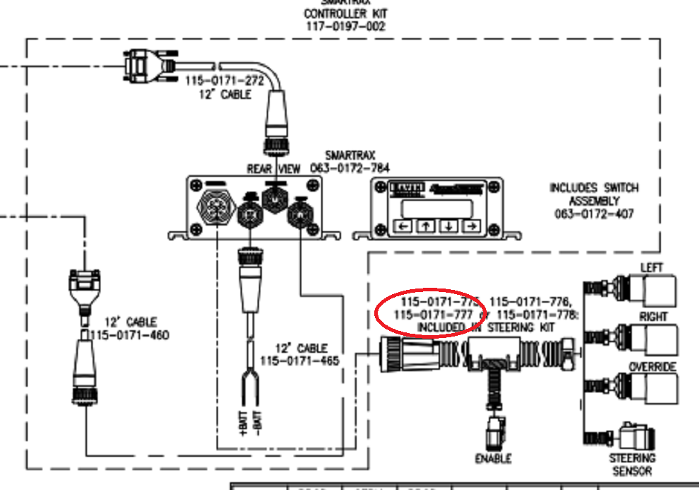 Raven 20 Ft Solenoid Override Cable - 115-0171-777